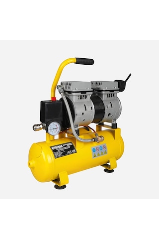 Rtm730 Sessiz Hava Kompresörü 9 Lt 0.75 / Hp 0.55 Kw 8 Bar