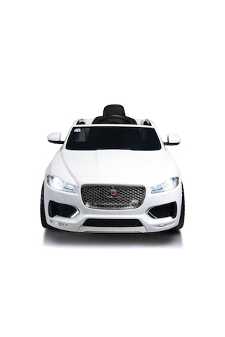 Freebebek Jaguar 12 Volt Kumandalı Akülü Araba Beyaz