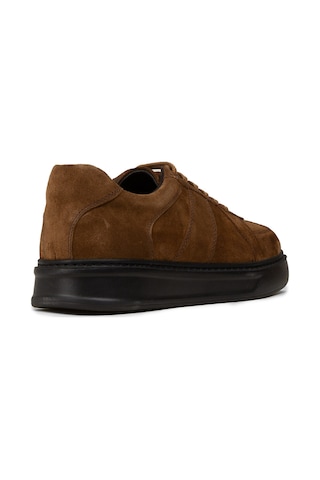 Deery Erkek Hakiki Süet Taba Renkli Sneaker Ayakkabı - 02017mtbap01 Taba