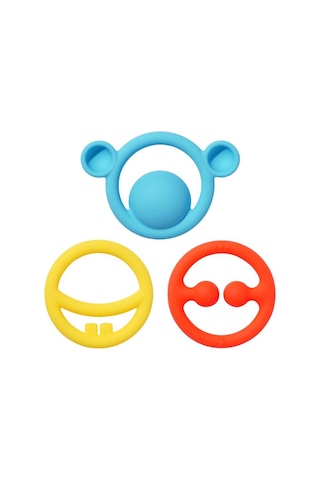 Moluk Nigi Nagi Nogi - Primary Blue, Red, Yellow Çok Renkli