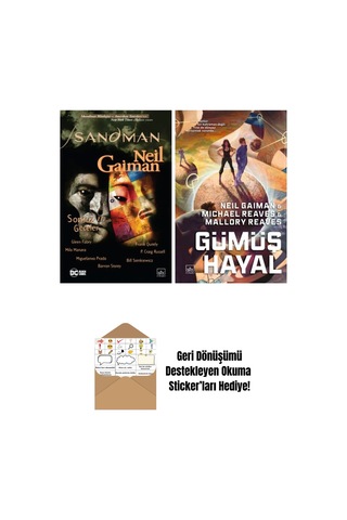 Sandman 11 Sonsuz Geceler + Gümüş Hayal Ara Dünya 2 Ciltli