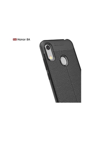 Huawei Honor 8a Kılıf Zore Niss Silikon Kapak Lacivert