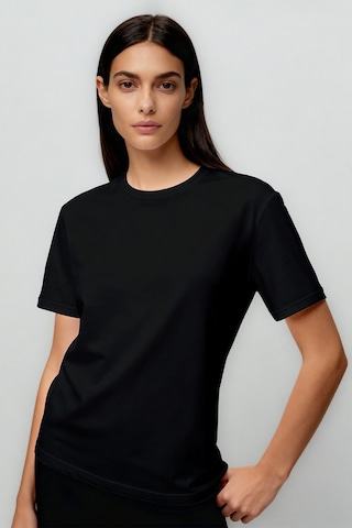 Standart Fit Basic O Yaka 3lü Paket Siyah-beyaz-bej Kadın T-shirt - 97311 Siyah - Beyaz - Bej