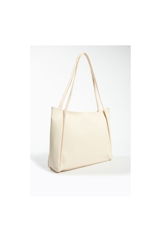 Nou Çift Saplı Salaş Model Vintage Shopper El Ve Omuz Çantası