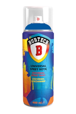 Burtech Universal Gök Mavi Akrilik Sprey Boya Gök Mavi