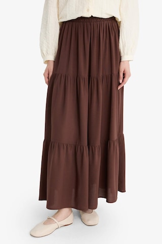 Defacto A Kesim Viskon Maxi Etek F8242ax25smbn320 Kahve