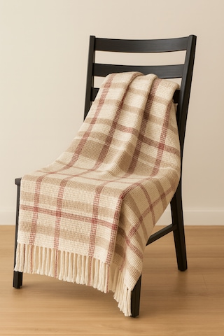 Dinarsu Cozy Life Tv Battaniyesi Açık Kahverengi