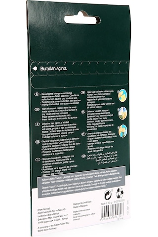 Faber Castell Tack-it Hamur Yapıştırıcı Karışık Renk 50 Gr 90 Ad.