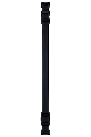 Kare Çizgili Siyah Metal Dolap Kulpu Mobilya Ve Mutfak Dolap Kulpu Siyah 160mm 4 Adet Siyah