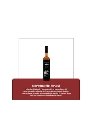 Alta Naturel Doğal Fermente Mürdüm Eriği Sirkesi 250 ML