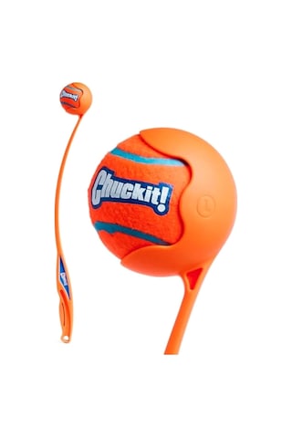 Chuckit Sport Launcher Büyük Boy Top Fırlatıcı Tenis Topu Hediyeli