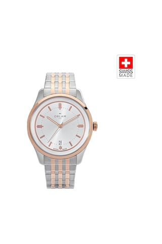 Orlam Ordrbpu006 Erkek Kol Saati Metalik Gri - Rose Gold