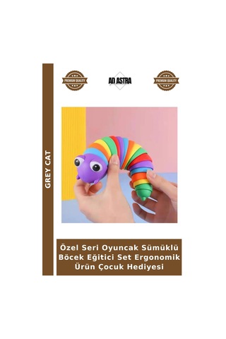 Özel Seri Oyuncak Sümüklü Böcek Eğitici Set Ergonomik Ürün Çocuk Hediyesi