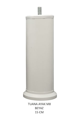 Tuana Ayak 15 cm M8 Cıvatalı Beyaz