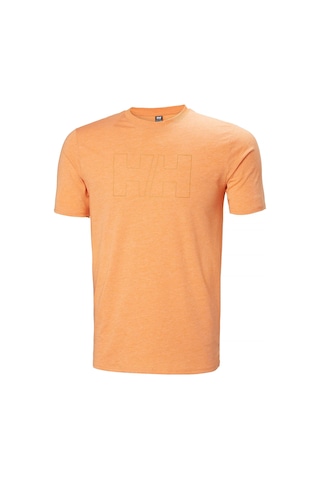 Helly Hansen Hh Tech Logo T-shırt Hha.63165-303 Turuncu
