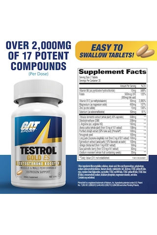 Gat Sport Testrol Gold 60 Tablet