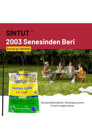 5 Adet Sintut Medium | Karasinek Tuzağı