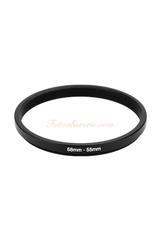 58-55Mm Dönüştürücü Step Down Halka Adaptör 58Mm-55Mm