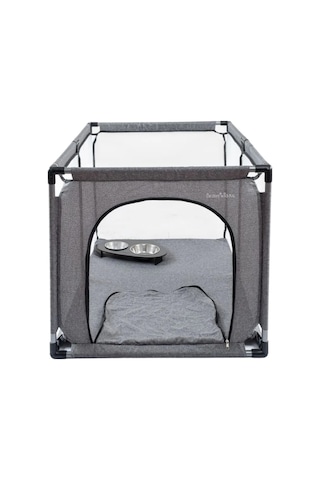 Reyo Brave Paws Köpek Oyun Evi, Kedi Köpek Doğum Evi, Köpek Çiti 70x110 Cm