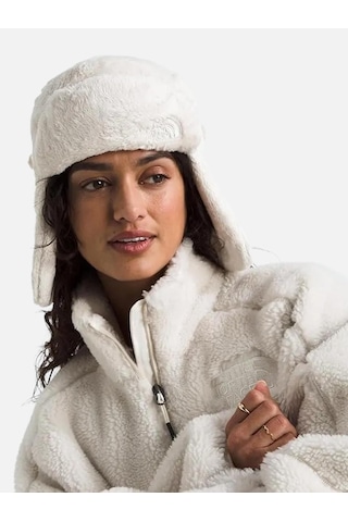 The North Face W Osito Trapper Kadın Bere-30520 Beyaz