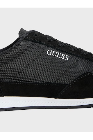 Guess Drean Deri Erkek Sneaker Ayakkabı Fmjdresue12 Siyah