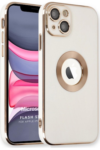 Microsonic iPhone Uyumlu 13 Kılıf Flash Stamp