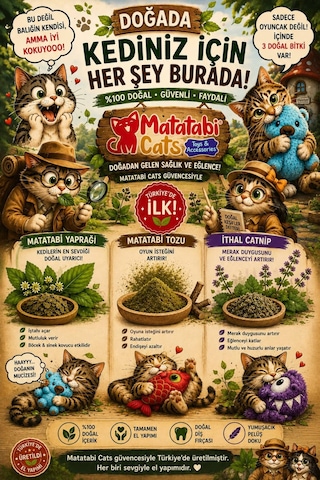Matamıx Matatabi Yaprağı,matatabi Tozu,premium Catnip/kedi Nanesi