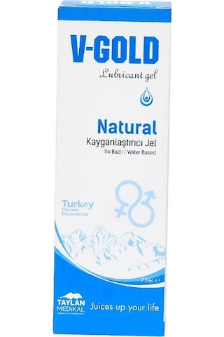 V-Gold Kayganlaştırıcı Jel Natural 75 ML