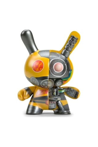 Kidrobot Dairobo B Mecha Half Ray Dunny Figür Limited Edition Peluş Oyuncak Çok Renkli