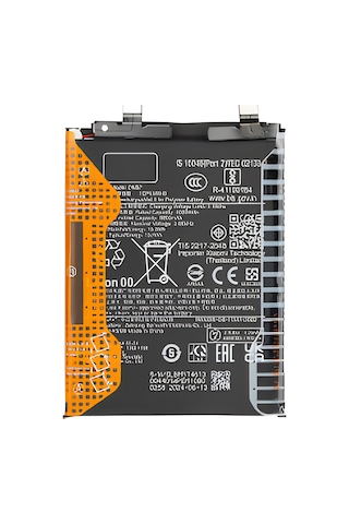 Teknonet Xiaomi Mi 13t Pro Uyumlu Nettech Bm5s 5000 Mah Batarya - Siyah
