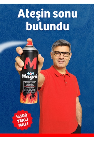 404 Magni Yangın Söndürücü Sprey 500 ML 6'lı