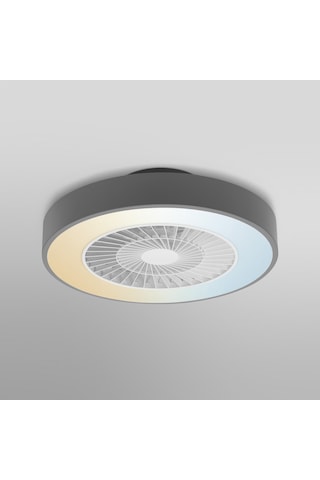 Ledvance Smart Led Led Fanlı Tavan Armatürü Gri