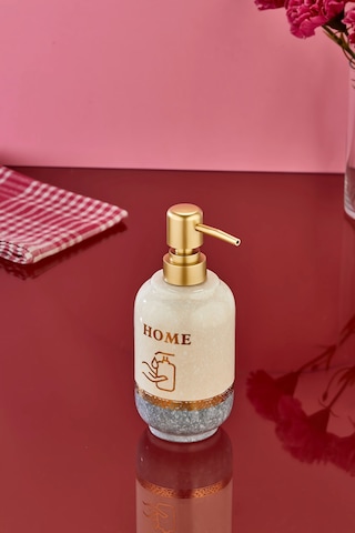 Cooker Homestone 400 Ml Porselen Sıvı Sabunluk Ckr3829 Bej