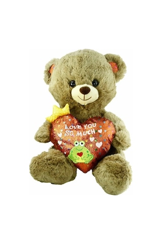 Pjh2323 Peluş Kalpli Ayı Love You 30 Cm