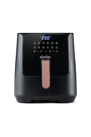 Simfer 6704 8Litre Airfry Smart Dijital Siyah