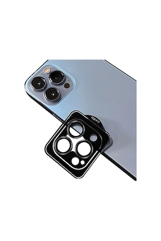 Kilifone - Apple Uyumlu iPhone 12 Pro - Kamera Lens Koruyucu Cl-09 - Gold
