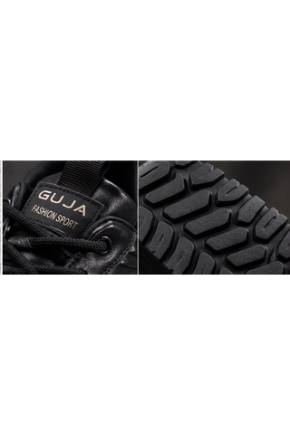 Guja 26k548-1 Erkek Hakiki Deri Casual Ayakkabı Siyah