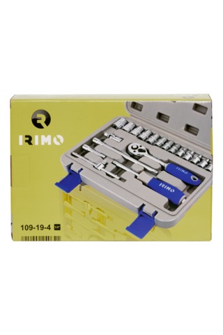 Irimo 1/4" Altıgen Soket Takımı Metrik 19 Parça 109-19-4