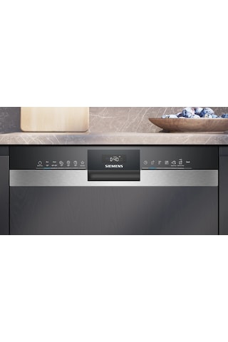 Siemens iQ300 SN53ES63MT 6 Programlı 14 Kişilik Yarı Ankastre Bulaşık Makinesi
