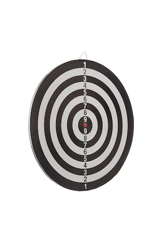 Delta Dart Seti 43 Cm 17 İnç + 6 Dart Oku 6 Gr Hedef Tahtası