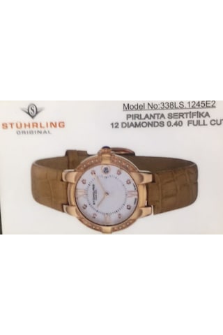 Stührling 338Ls.1245E2 Pırlantalı Kadın Kol Saati