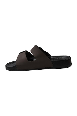 Ceyo Bermuda-m2 Kahve Ortapedik Erkek Terlik & Sandalet 001