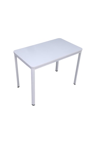 100x60 Cm Çalışma Masası, Mutfak Masası, Home Ofis Masa, Yemek Masası, Bilgisayar Masası Beyaz
