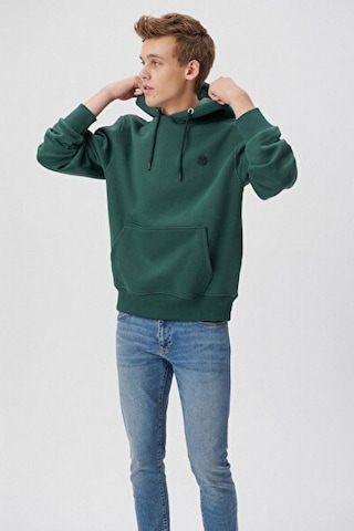 Mavi M065809-71580-fw Kapüşonlu Sweatshırt Derin Orman Yeşi Erkek Sweatshirt M065809-71580-R10842 Yeşil
