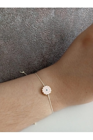 Nle Accessory Pembe Güne Figürlü Bileklik Çok Renkli