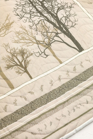 Örtüm Palmira Çift Kişilik Kapitone Yatak Örtüsü Takımı - Koyu K