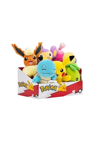 Pokemon Pelüş Figür 20 Cm Asorti Çok Renkli