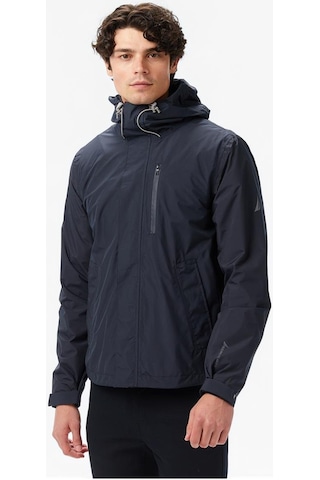Erkek Siyah Regular Fit Rain Breaker Yağmurluk-11477 0tb-siyah