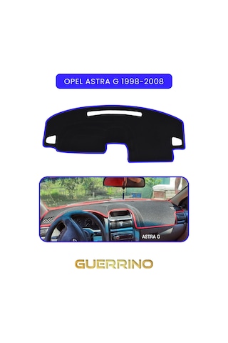 Opel Astra G 1998-2008torpido Koruma Kılıfı Mavi Kenar