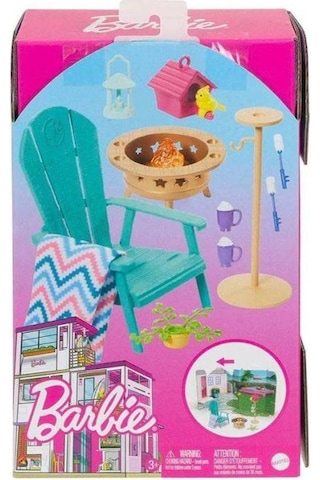 Barbie'nin Ev Dekorasyonu Oyun Setleri HJV32